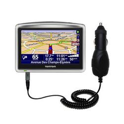 Gomadic Rapid Car / Auto Charger for the TomTom ONE XL Regional - Brand w/ TipExchange Technology