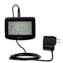 Gomadic Rapid Wall / AC Charger for the DASH DASH Express - Brand w/ TipExchange Technology