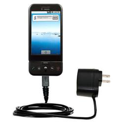 Gomadic Rapid Wall / AC Charger for the HTC Dream - Brand w/ TipExchange Technology