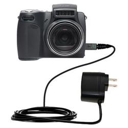 Gomadic Rapid Wall / AC Charger for the Kodak DX6490 - Brand w/ TipExchange Technology