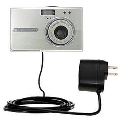 Gomadic Rapid Wall / AC Charger for the Kodak EasyShare One 6MP - Brand w/ TipExchange Technology