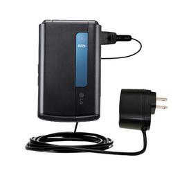 Gomadic Rapid Wall / AC Charger for the LG HB620T DVB-T - Brand w/ TipExchange Technology