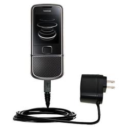 Gomadic Rapid Wall / AC Charger for the Nokia 8800 Arte - Brand w/ TipExchange Technology