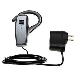 Gomadic Rapid Wall / AC Charger for the Plantronics Explorer 370 - Brand w/ TipExchange Technology