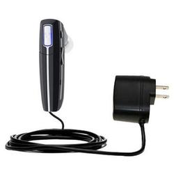 Gomadic Rapid Wall / AC Charger for the Plantronics Voyager 855 - Brand w/ TipExchange Technology