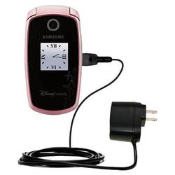 Gomadic Rapid Wall / AC Charger for the Samsung DM-S105 - Brand w/ TipExchange Technology