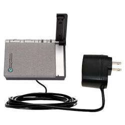 Gomadic Rapid Wall / AC Charger for the Sony Ericsson HCB-120 - Brand w/ TipExchange Technology