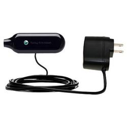 Gomadic Rapid Wall / AC Charger for the Sony Ericsson MBR-100 Music Receiver - Brand w/ TipExchange