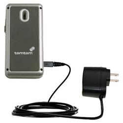 Gomadic Rapid Wall / AC Charger for the TomTom MKII Wireless GPS Receiver - Brand w/ TipExchange Tec