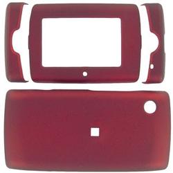 Wireless Emporium, Inc. Red Snap-On Rubberized Protector Case for Sidekick 2008