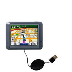 Gomadic Retractable USB Cable for the Garmin Nuvi 265T with Power Hot Sync and Charge capabilities - Gomadic
