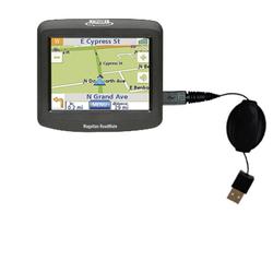 Gomadic Retractable USB Cable for the Magellan Roadmate 1212 with Power Hot Sync and Charge capabilities - G