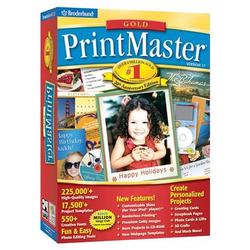 Riverdeep PrintMaster Gold 17 ( Windows ) (10477)