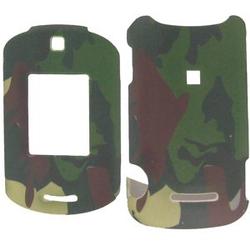 Wireless Emporium, Inc. Rubberized Army Camouflage Snap-On Protector Case Faceplate for Motorola RAZR VE20
