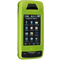 Wireless Emporium, Inc. Rubberized Lime Green Snap-On Protector Case for LG Voyager VX10000