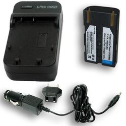 Accessory Power SAMSUNG SBLSM80 Equivalent Charger & Battery 2-Pack Combo for SC-DC173U / SC-DC164 / SCD263 & More