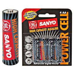 Sanyo Batteries SANYO Alkaline High Capacity General Purpose Battery - Alkaline - General Purpose Battery (GES-ACH4AA)