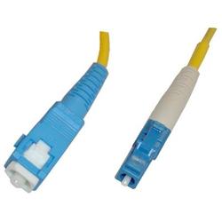CTCUnion SC/UPC to LC/UPC simplex single-mode 9/125 fiber patch cord, 1m length