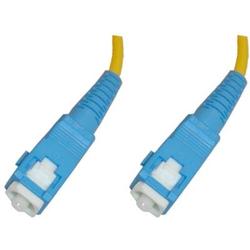 CTCUnion SC/UPC to SC/UPC simplex single-mode 9/125 fiber patch cord, 1m length