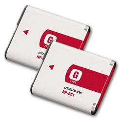 Accessory Power SONY NP-BG1 Digital Camera Equivalent Li Ion Battery 2-Pack for Select CyberShot DSC- H & W Series
