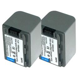 Accessory Power SONY NP-FP70 (Hi-Capacity NP-FP50/NP-FP30) Battery 2 PACK for Handycam Camcordrs