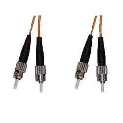 CTCUnion ST/PC to ST/PC multimode 62.5/125 fiber patch cord, duplex, 1m length