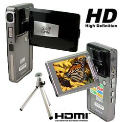 SVP T200 True HD 1280x720p Digital Video Camcorder/16MP Max Camera w/[Tripod] Value Kit!
