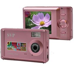 SVP Xthinn 1056 Pink- 10 MP Max. Digital Camera/ Video Recorder/ 4X Digital Zoom/ 2.5 LCD Screen