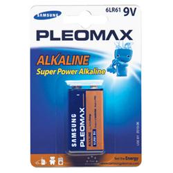 Pleomax by Samsung Samsung Alkaline General Purpose Battery - Alkaline - 9V DC - General Purpose Battery