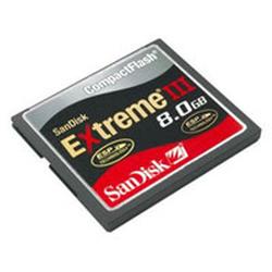 SanDisk Sandisk SDCFX3-008GR Sandisk Extreme III Compact Flash 8GB