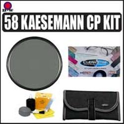Schneider B+W 58mm Kaesemann Circular Polarizer Coated Glass Filter for Canon EF 85mm F/1.8 USM