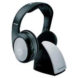 Sennheiser RS 110 Wireless Headphone - - Gray, Black