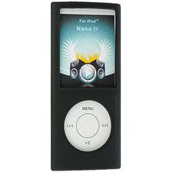 Wireless Emporium, Inc. Silicone Case for Apple iPod Nano 4th Gen (Black)