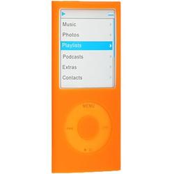 Wireless Emporium, Inc. Silicone Case for Apple iPod Nano 4th Gen (Orange)