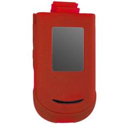 Wireless Emporium, Inc. Silicone Case for Motorola Rapture VU30 (Red)