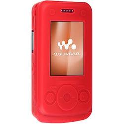 Wireless Emporium, Inc. Silicone Case for Sony Ericsson W760 (Red)