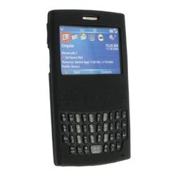 Eforcity Silicone Skin Case for Samsung BlackJack i607, Black by Eforcity