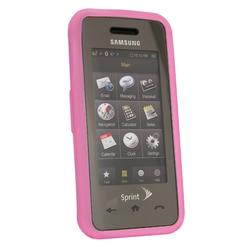 Eforcity Silicone Skin Case for Samsung M800 Instinct, Pink by Eforcity