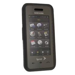 Eforcity Silicone Skin Case for Samsung M800 Instinct, Smoke by Eforcity