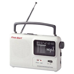 First Alert Sima WX-17 Portable Emergency AM/FM Radio