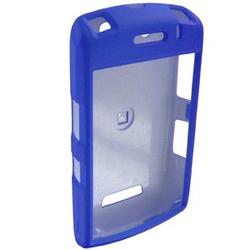 Wireless Emporium, Inc. Snap-On Rubberized Protector Case for Blackberry Storm 9530 (Blue)