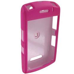 Wireless Emporium, Inc. Snap-On Rubberized Protector Case for Blackberry Storm 9530 (Hot Pink)
