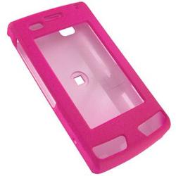 Wireless Emporium, Inc. Snap-On Rubberized Protector Case for LG Incite CT810 (Hot Pink)