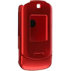 Wireless Emporium, Inc. Snap-On Rubberized Protector Case for Motorola RAZR VE20 (Red)
