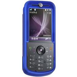Wireless Emporium, Inc. Snap-On Rubberized Protector Case for Motorola ZINE ZN5 (Blue)