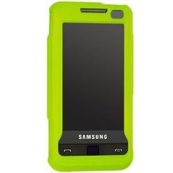 Wireless Emporium, Inc. Snap-On Rubberized Protector Case for Samsung Omnia SCH-i910 (Lime Green)