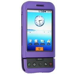 Wireless Emporium, Inc. Snap-On Rubberized Protector Case for T-Mobile G1/Google Phone (Purple)