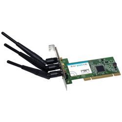 SONNET TECHNOLOGIES Sonnet Aria extreme N Wireless PCI Card - PCI - 300Mbps - IEEE 802.11n (draft), IEEE 802.11b/g