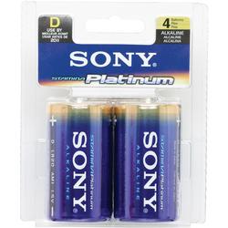 Sony Batteries Sony D Size Alkaline Battery for General Purpose - Alkaline - 1.5V DC - General Purpose Battery