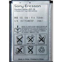 SONY ERICSSON Sony Ericsson BST-36 Standard Battery